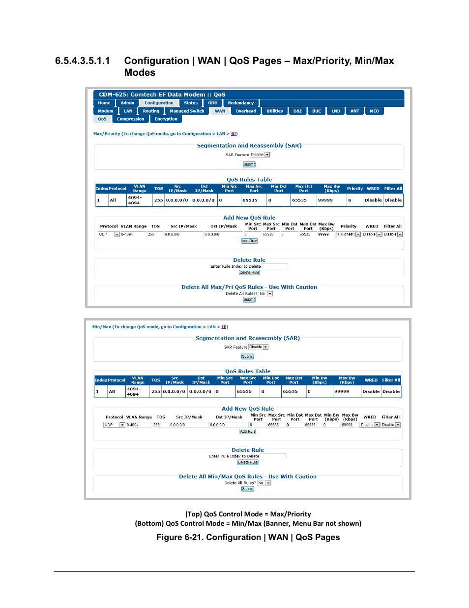 Comtech EF Data CDM-625 User Manual | Page 232 / 684