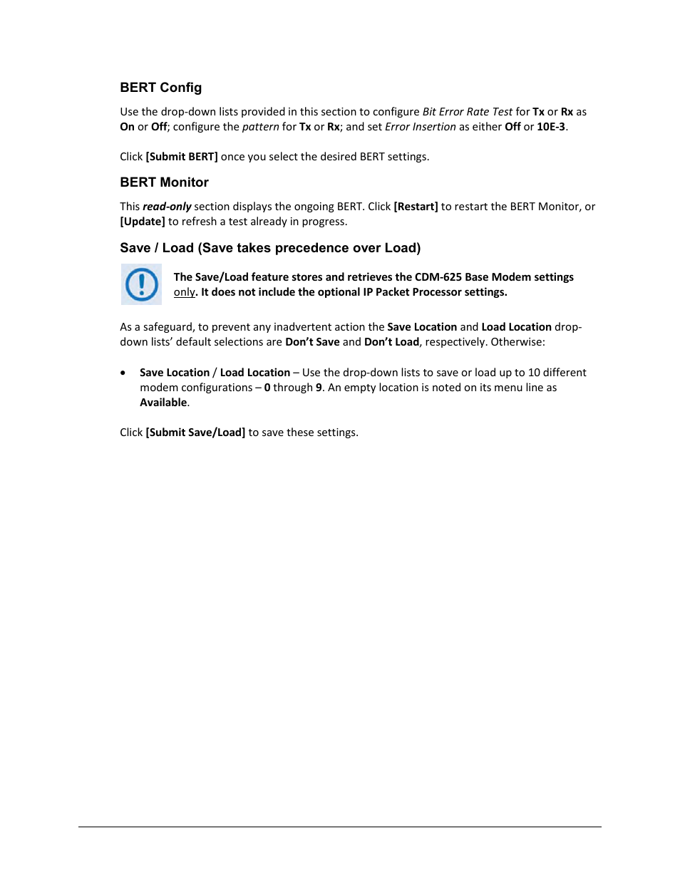 Comtech EF Data CDM-625 User Manual | Page 245 / 684