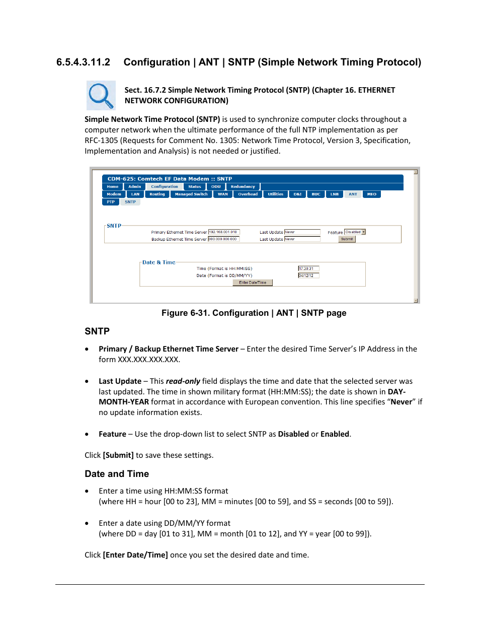 Comtech EF Data CDM-625 User Manual | Page 250 / 684