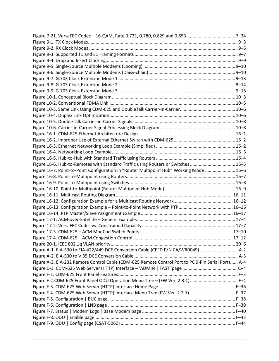 Comtech EF Data CDM-625 User Manual | Page 27 / 684