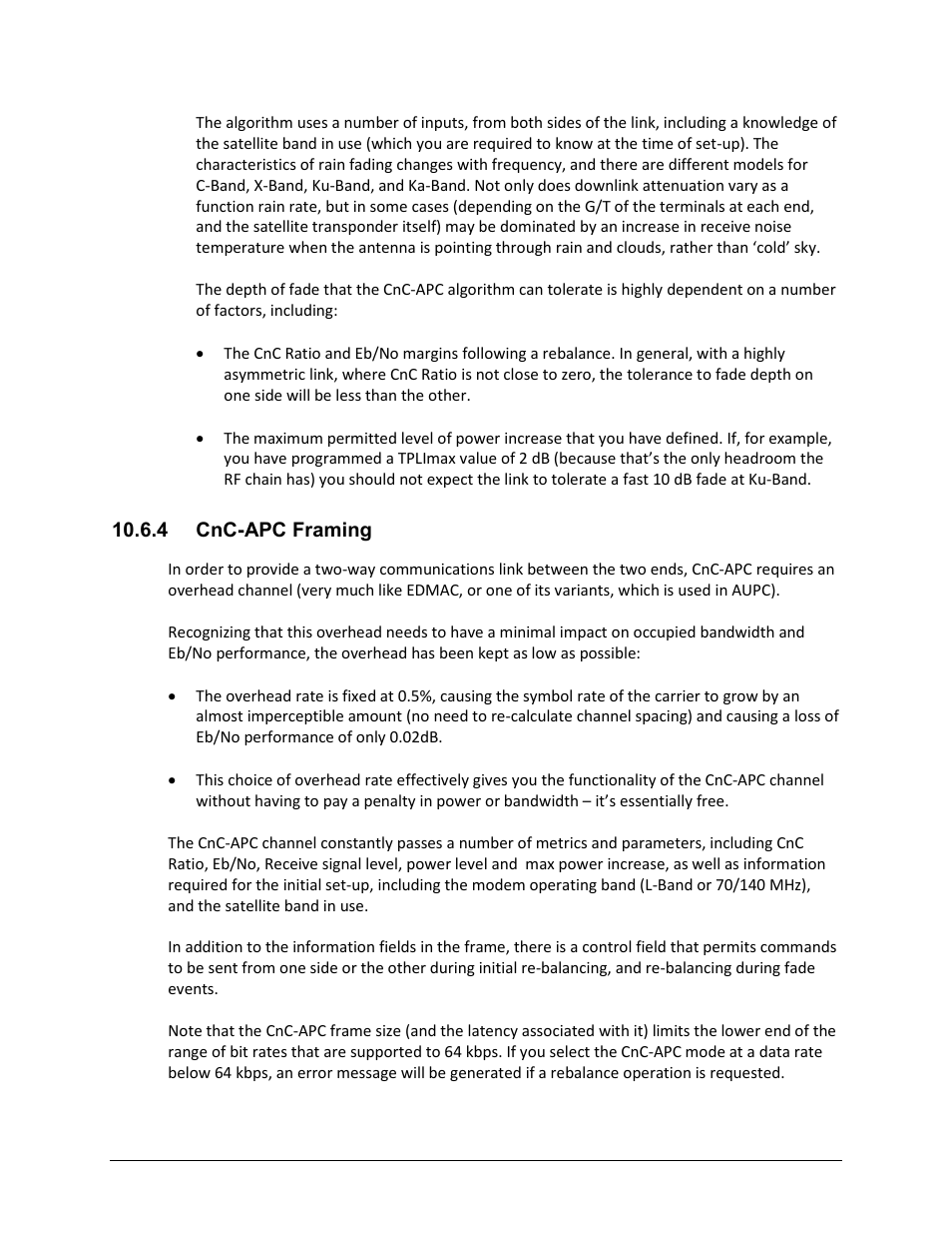 4 cnc-apc framing | Comtech EF Data CDM-625 User Manual | Page 353 / 684