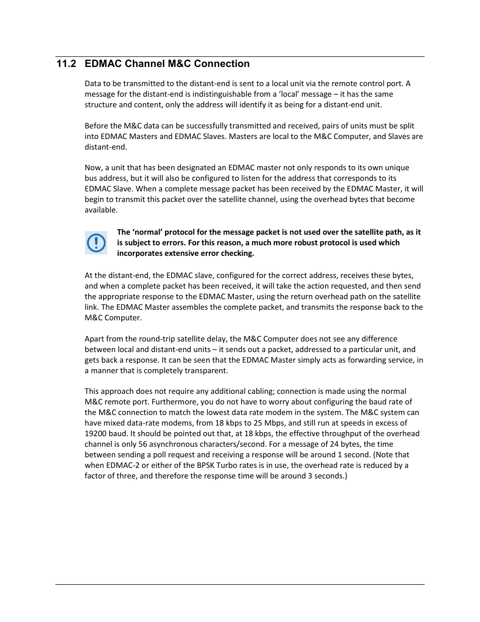 2 edmac channel m&c connection | Comtech EF Data CDM-625 User Manual | Page 365 / 684