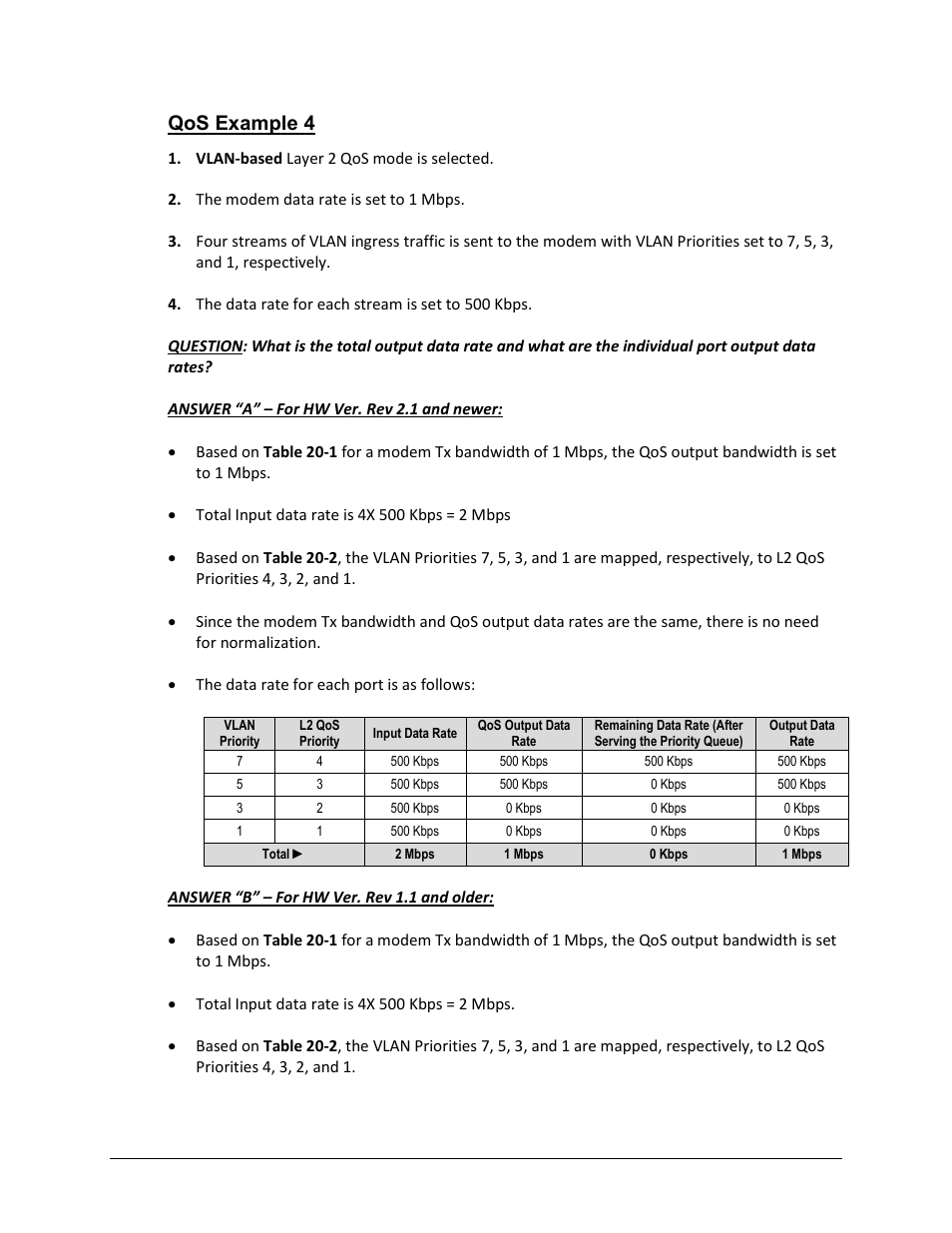 Qos example 4 | Comtech EF Data CDM-625 User Manual | Page 439 / 684