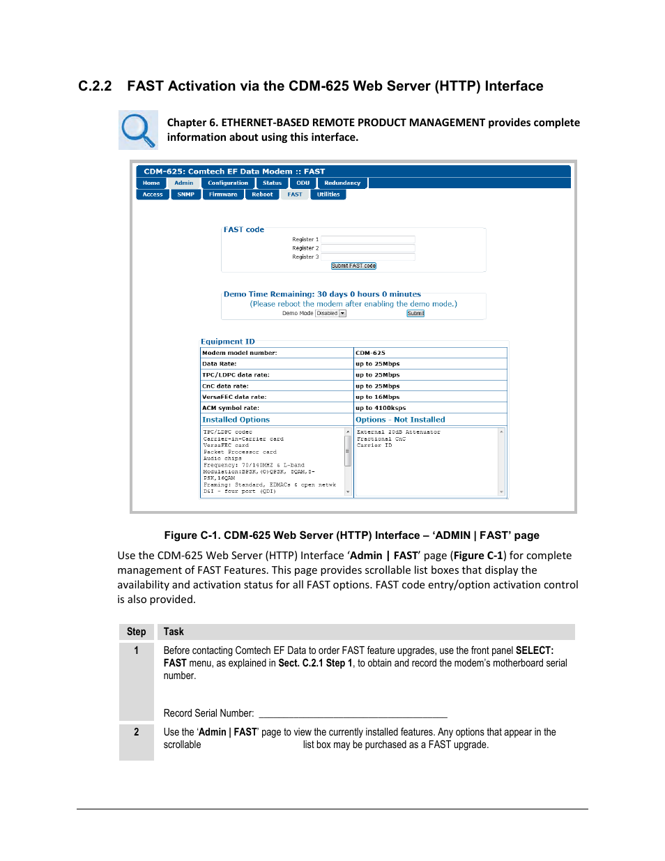 Comtech EF Data CDM-625 User Manual | Page 462 / 684