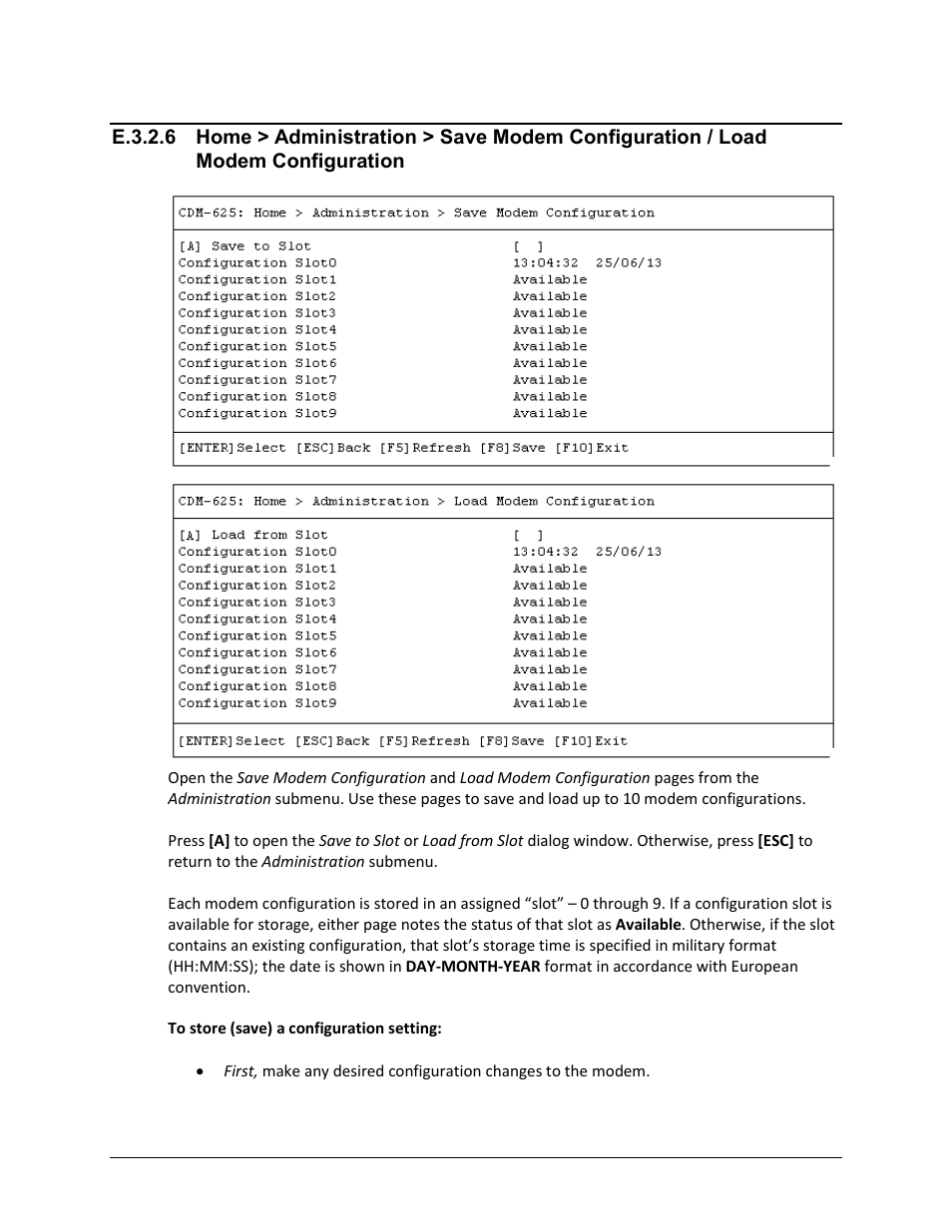 Comtech EF Data CDM-625 User Manual | Page 547 / 684