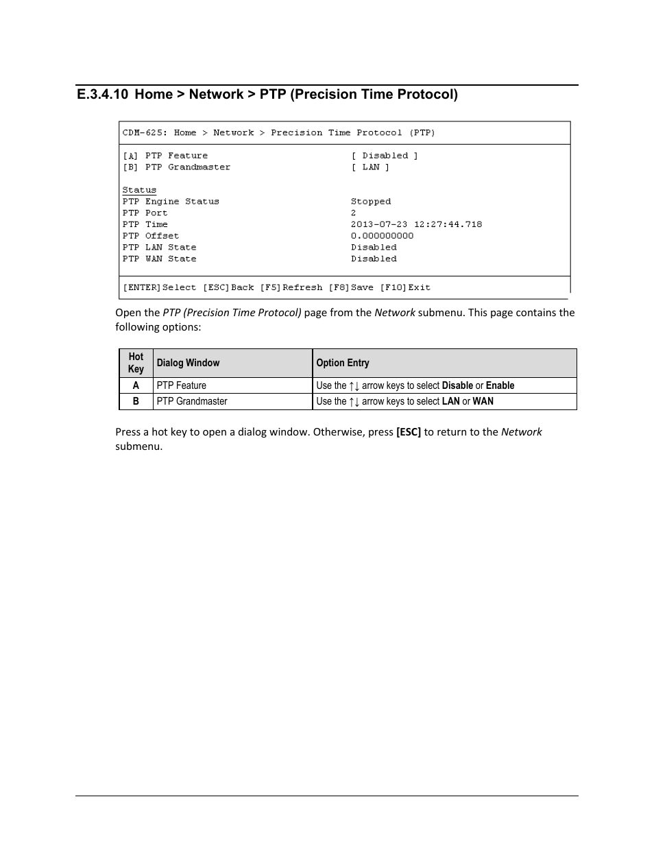 E.3.4.11 | Comtech EF Data CDM-625 User Manual | Page 581 / 684