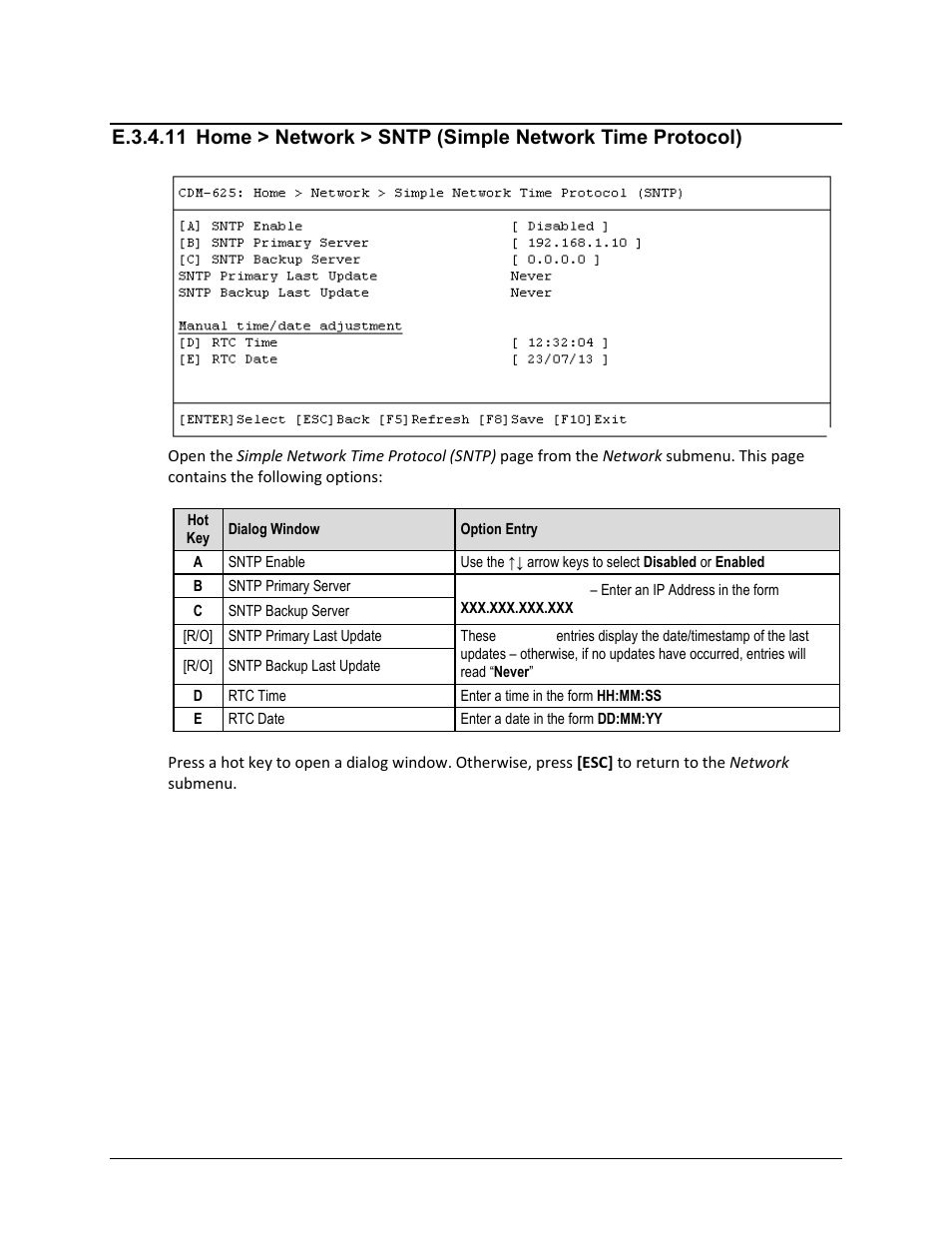 E.3.4.12 | Comtech EF Data CDM-625 User Manual | Page 582 / 684