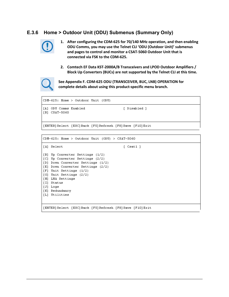 E.3.7 | Comtech EF Data CDM-625 User Manual | Page 590 / 684