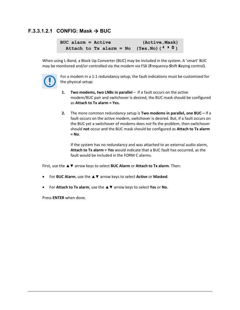 F.3.3.1.2.1 config: mask ( buc, F.3.3.1.2.1 c | Comtech EF Data CDM-625 User Manual | Page 625 / 684