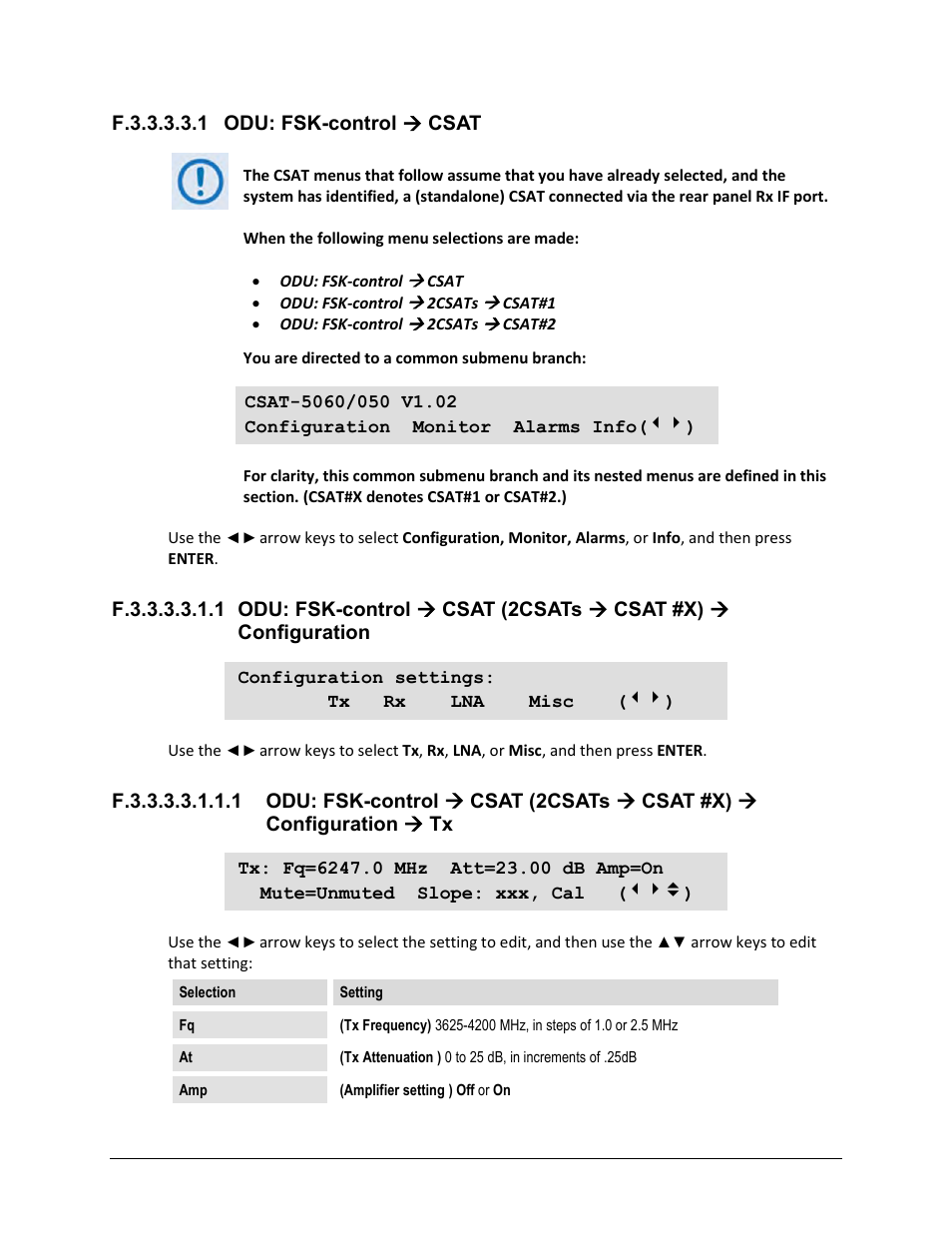 F.3.3.3.3.1 odu: fsk-control ( csat, F.3.3.3.3.1 | Comtech EF Data CDM-625 User Manual | Page 633 / 684