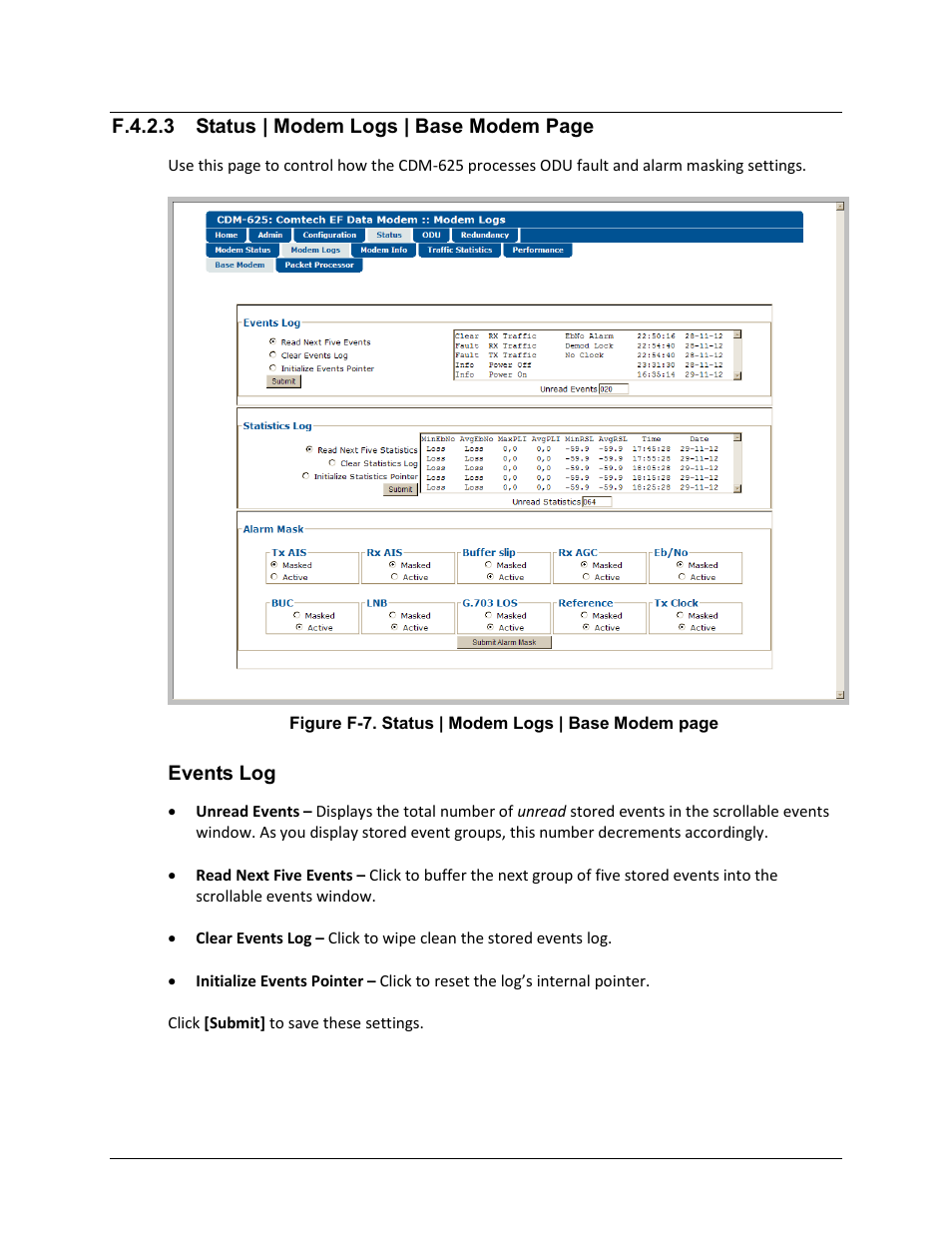 Comtech EF Data CDM-625 User Manual | Page 658 / 684