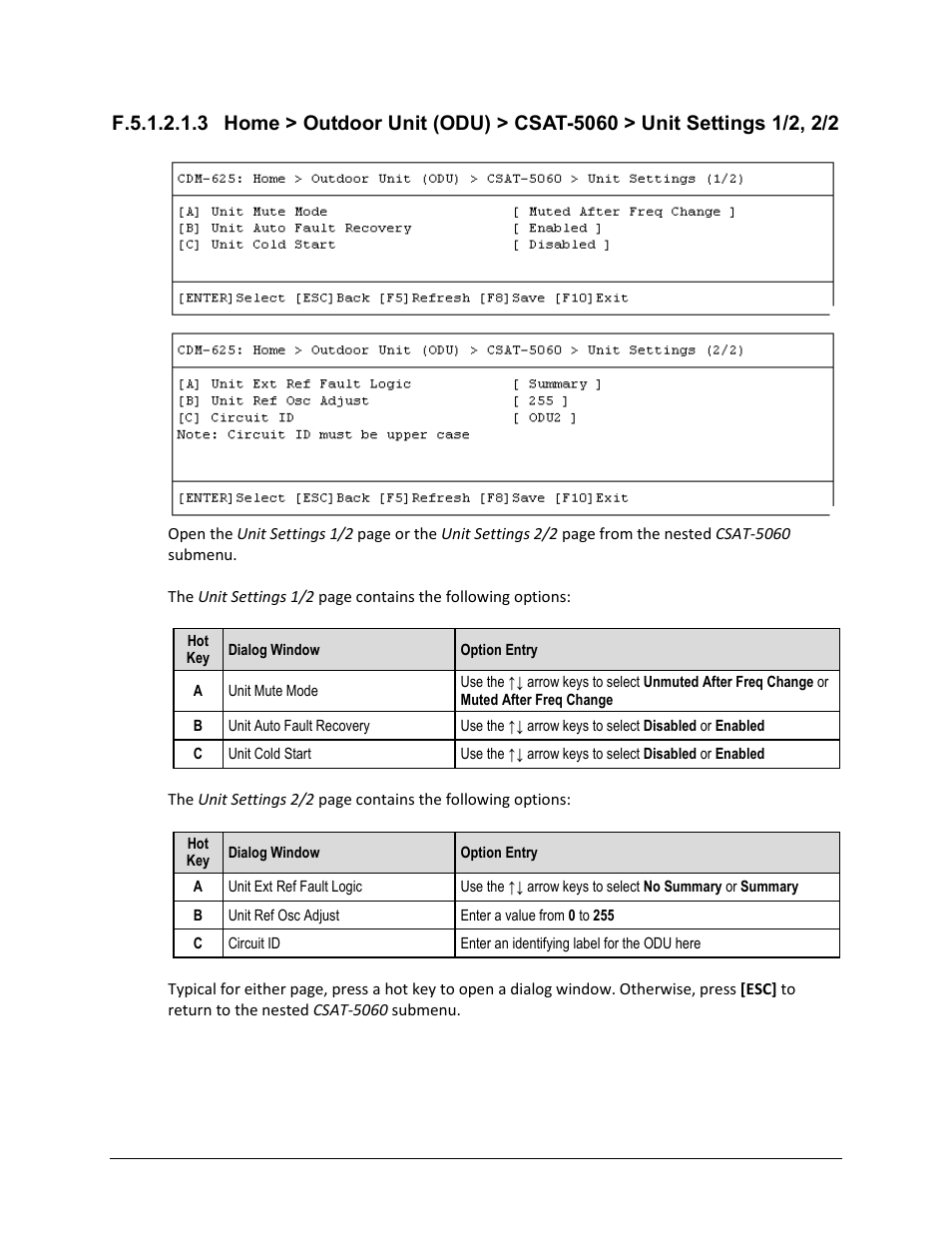 F.5.1.2.1.3, F.5.1.2.1.4 | Comtech EF Data CDM-625 User Manual | Page 678 / 684