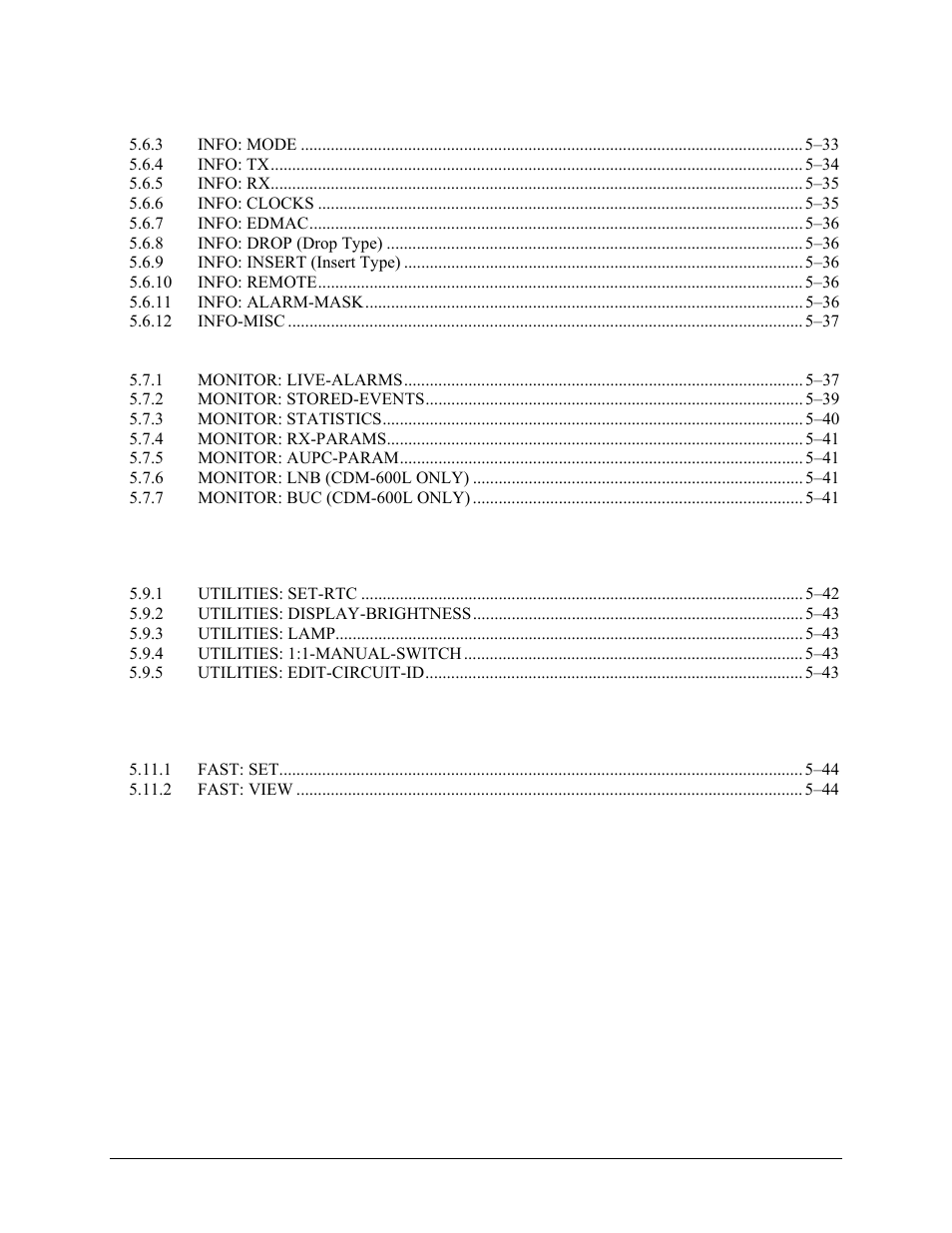 Comtech EF Data CDM-600/600L User Manual | Page 13 / 278