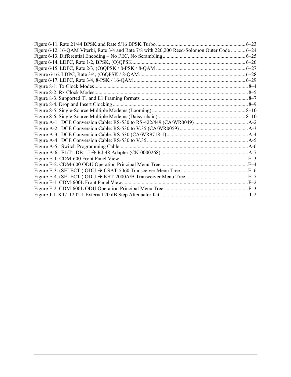 Comtech EF Data CDM-600/600L User Manual | Page 20 / 278