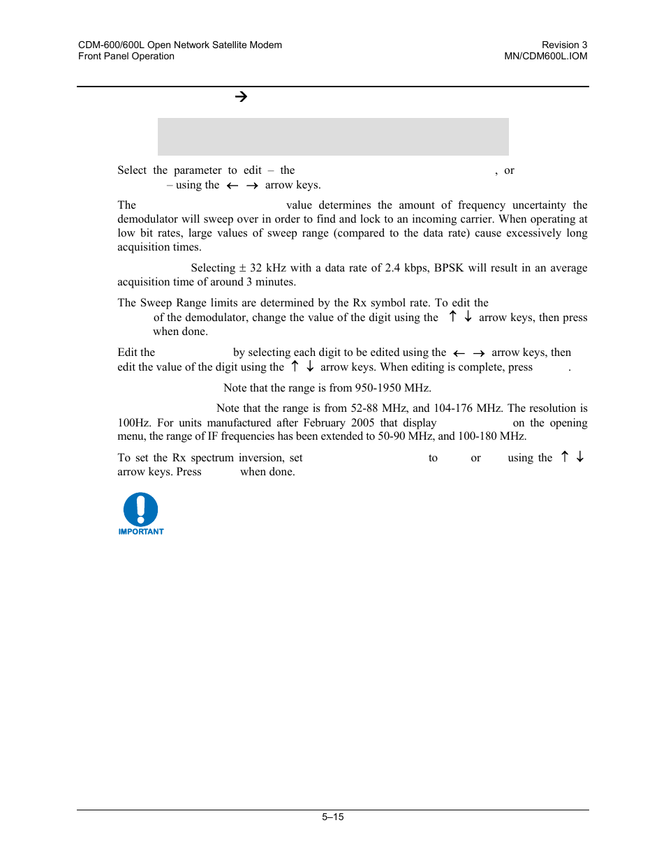 1 config: rx ( rx-if, 1 config: rx æ rx-if | Comtech EF Data CDM-600/600L User Manual | Page 91 / 278