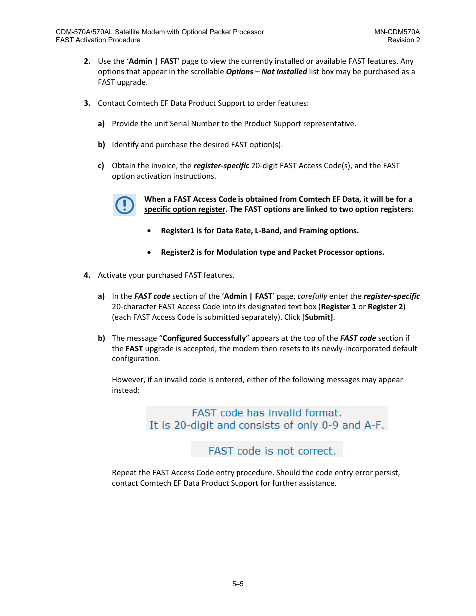 Comtech EF Data CDM-570A User Manual | Page 103 / 618