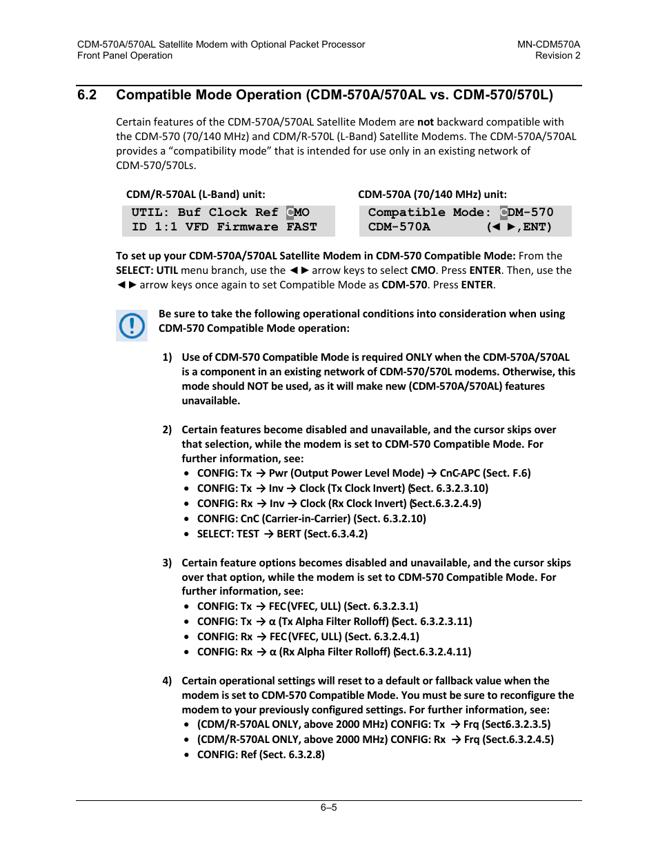 Comtech EF Data CDM-570A User Manual | Page 109 / 618