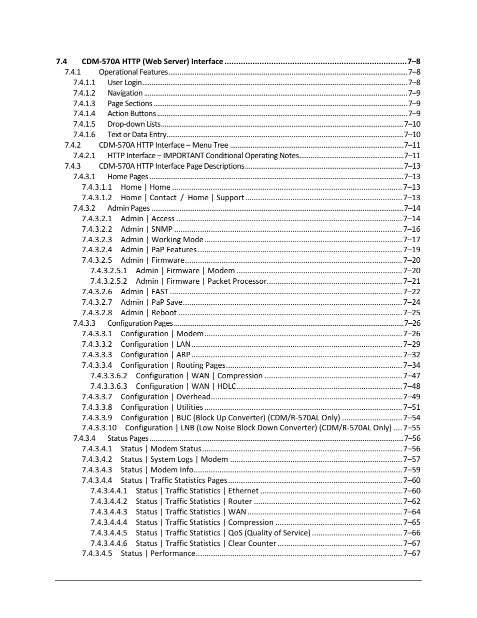 Comtech EF Data CDM-570A User Manual | Page 11 / 618