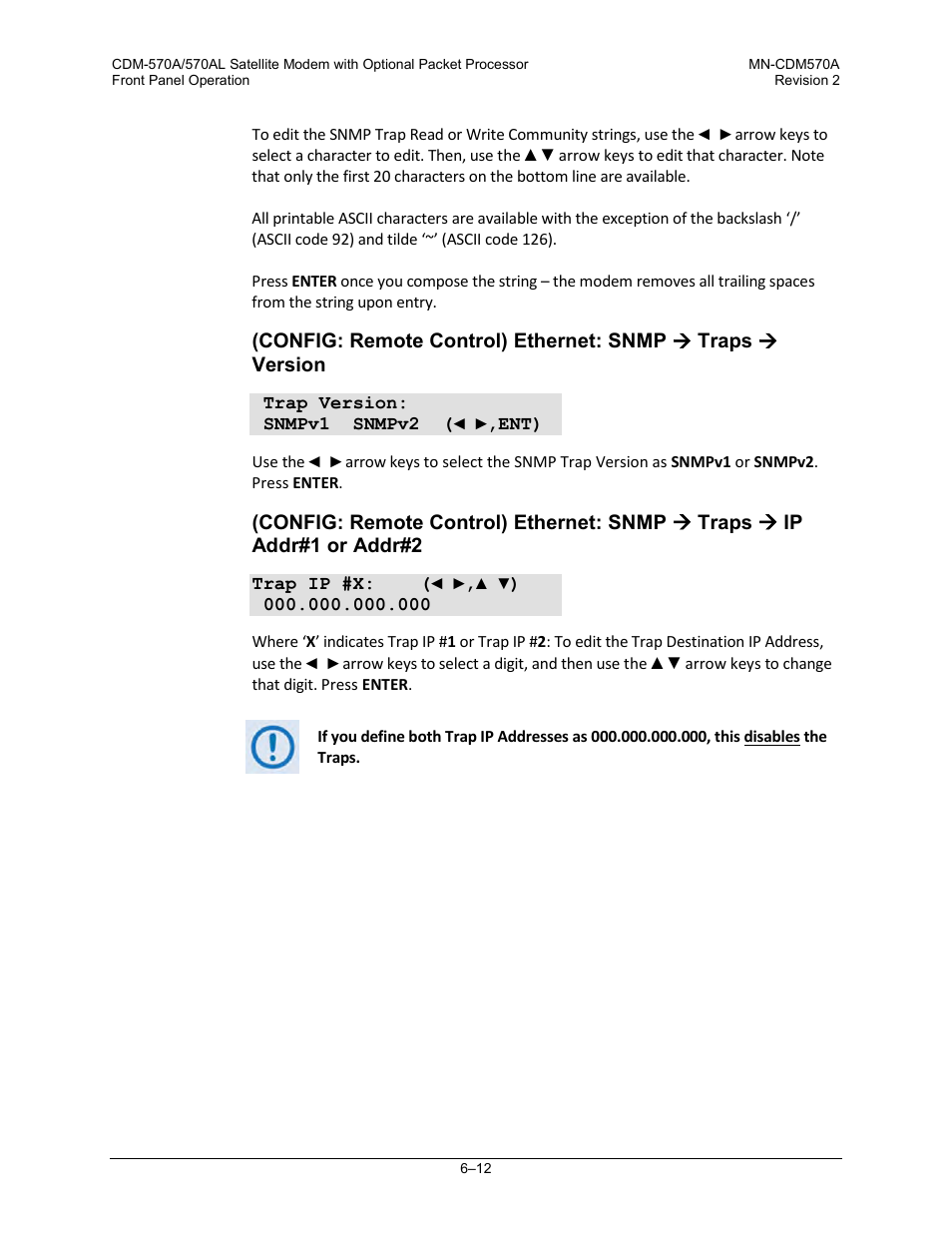 Comtech EF Data CDM-570A User Manual | Page 116 / 618