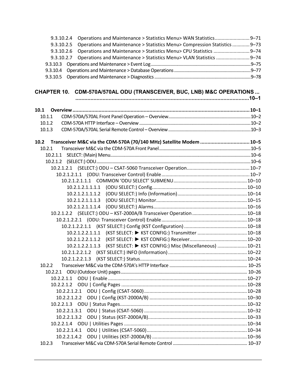 Comtech EF Data CDM-570A User Manual | Page 14 / 618