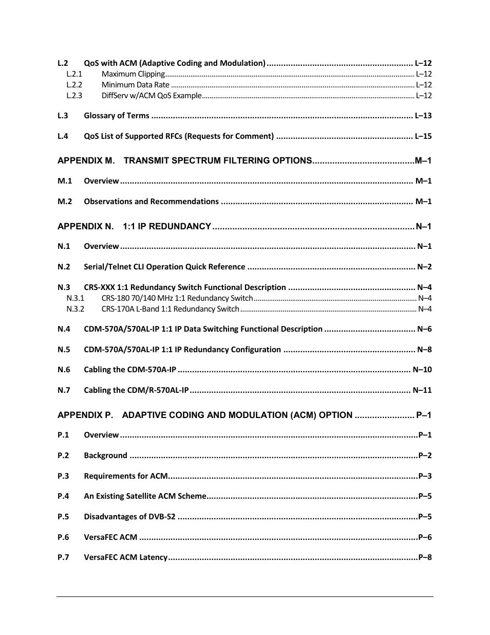 Comtech EF Data CDM-570A User Manual | Page 20 / 618