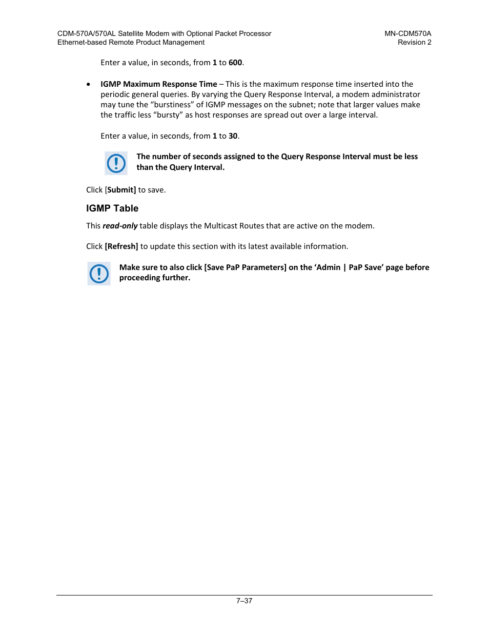 Comtech EF Data CDM-570A User Manual | Page 205 / 618