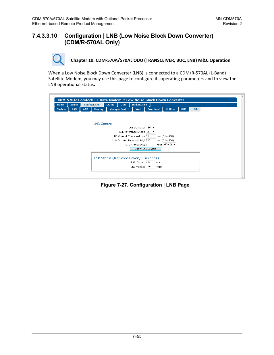 Comtech EF Data CDM-570A User Manual | Page 223 / 618