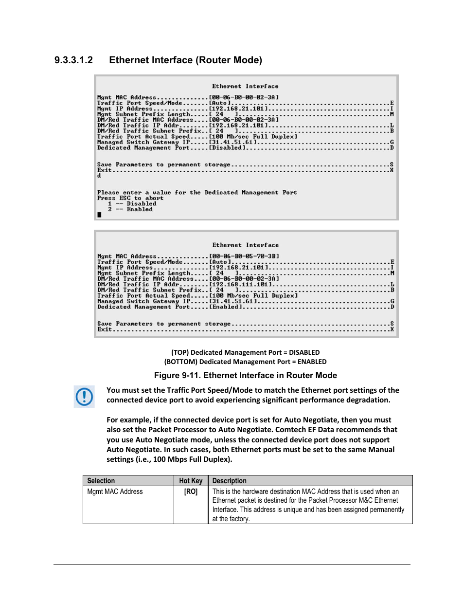 2 ethernet interface (router mode) | Comtech EF Data CDM-570A User Manual | Page 318 / 618