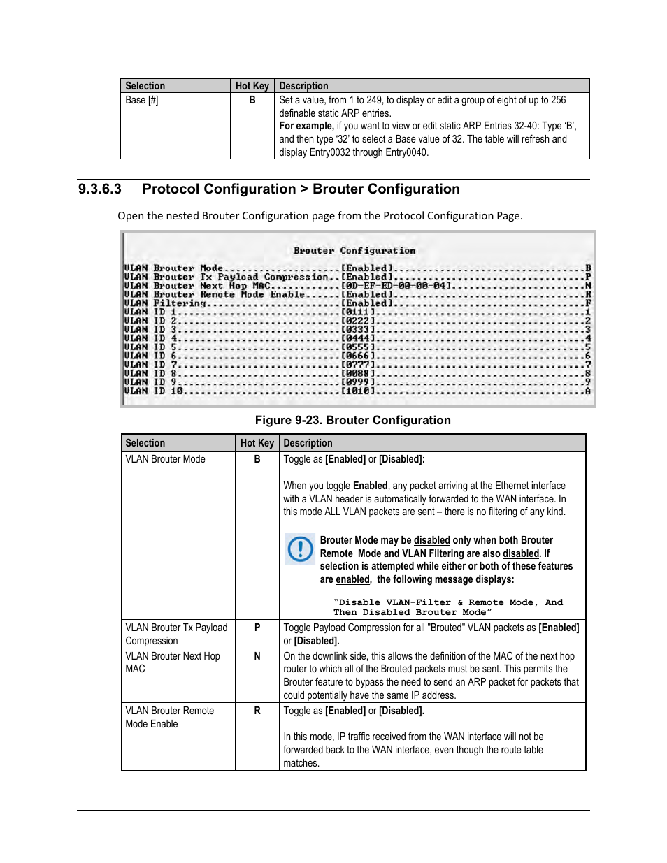 3 protocol configuration > brouter configuration | Comtech EF Data CDM-570A User Manual | Page 332 / 618