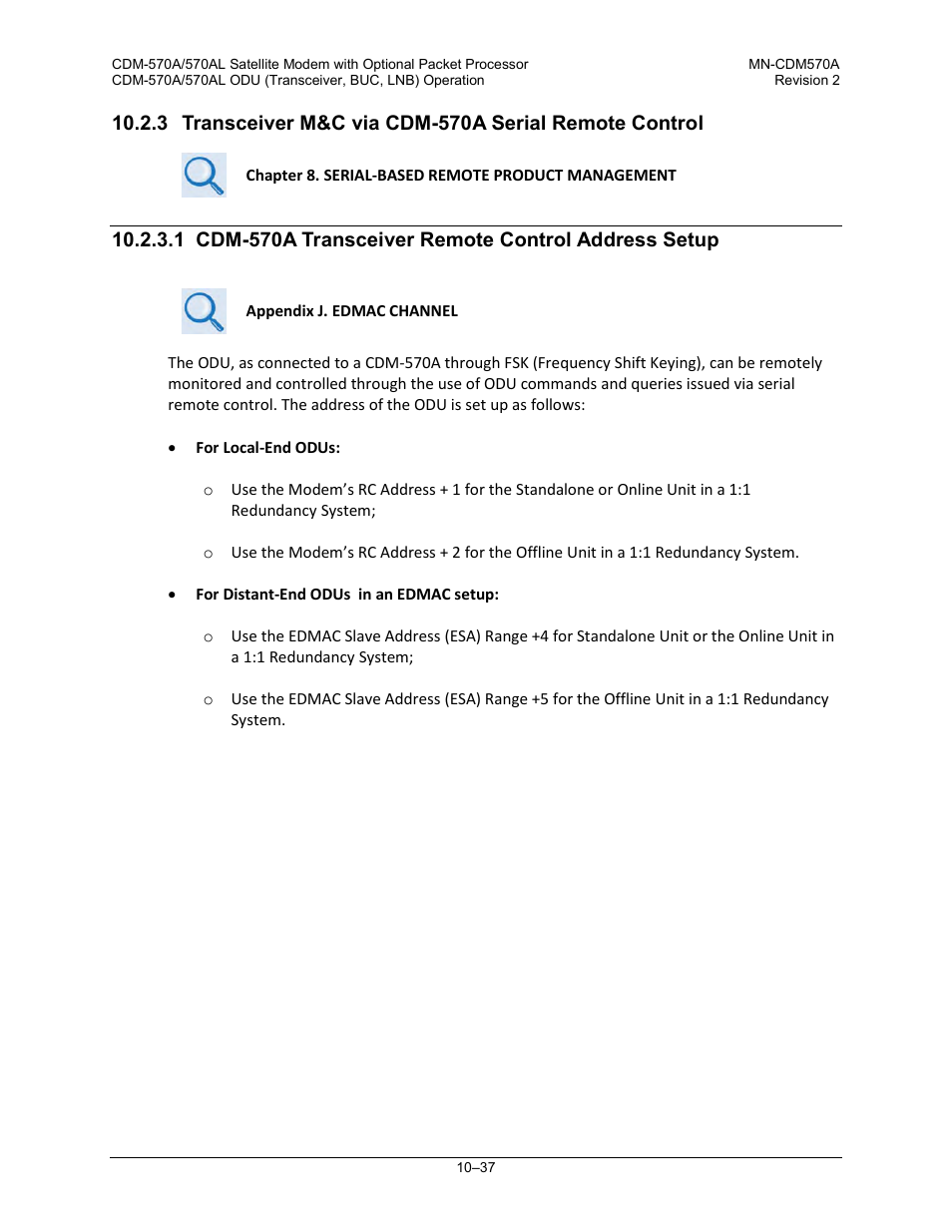 Comtech EF Data CDM-570A User Manual | Page 411 / 618