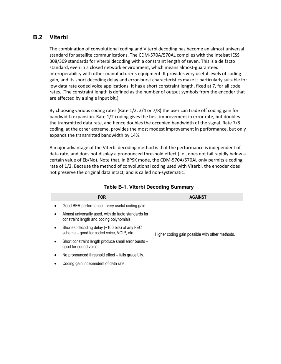 B.2 viterbi | Comtech EF Data CDM-570A User Manual | Page 430 / 618