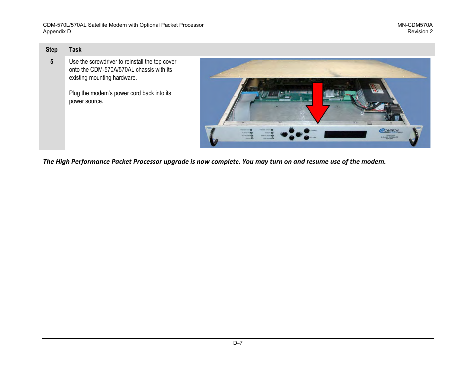 Comtech EF Data CDM-570A User Manual | Page 465 / 618