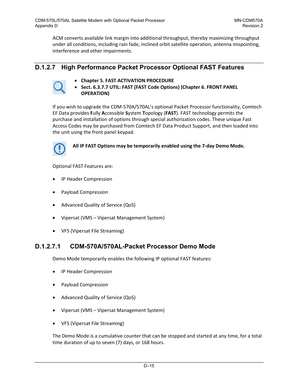 Comtech EF Data CDM-570A User Manual | Page 473 / 618