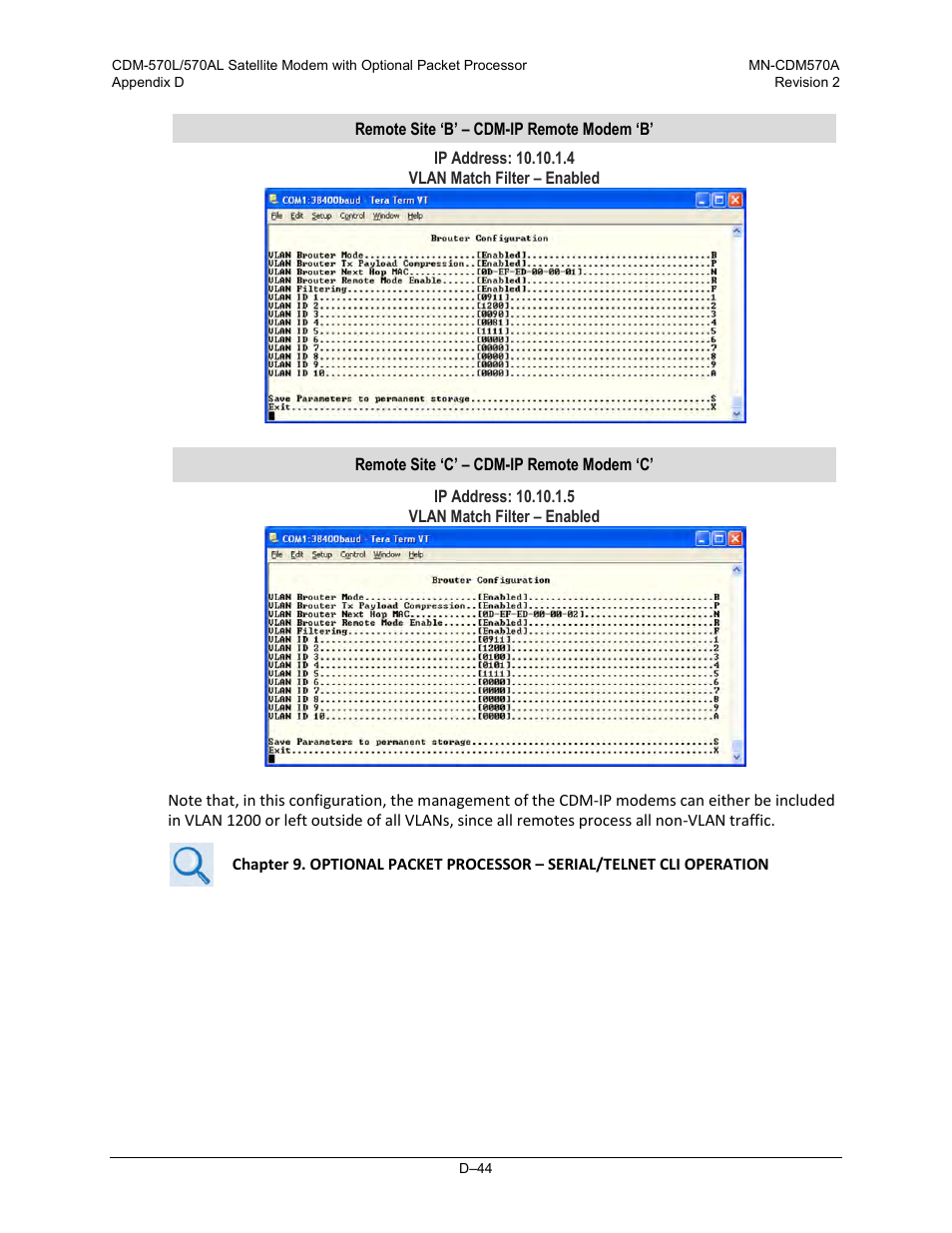 Comtech EF Data CDM-570A User Manual | Page 502 / 618