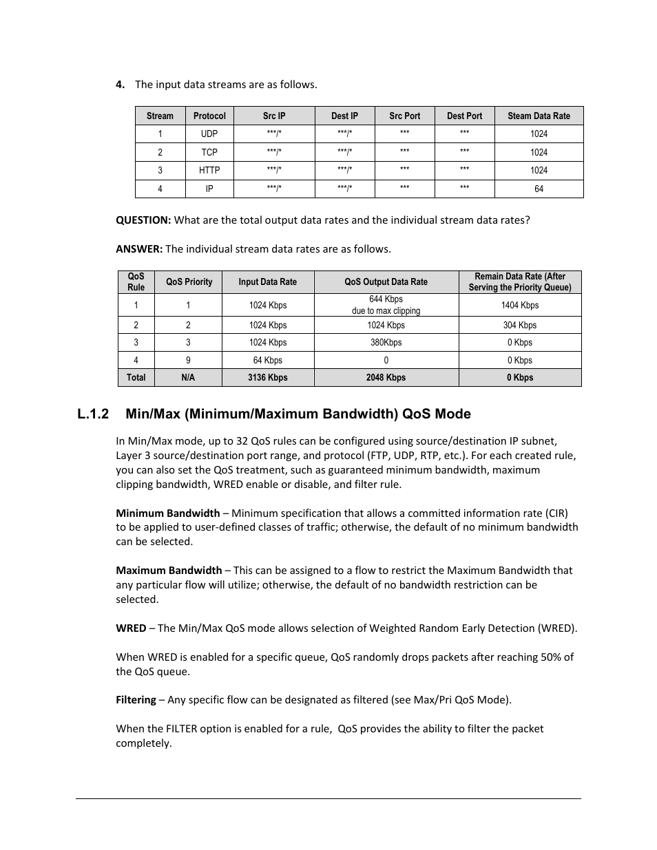 L.1.2 min/max (minimum/maximum bandwidth) qos mode | Comtech EF Data CDM-570A User Manual | Page 565 / 618