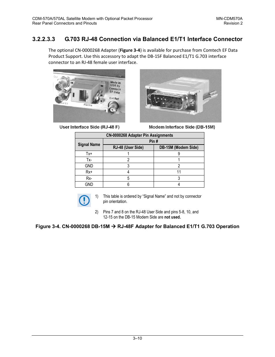 Comtech EF Data CDM-570A User Manual | Page 72 / 618