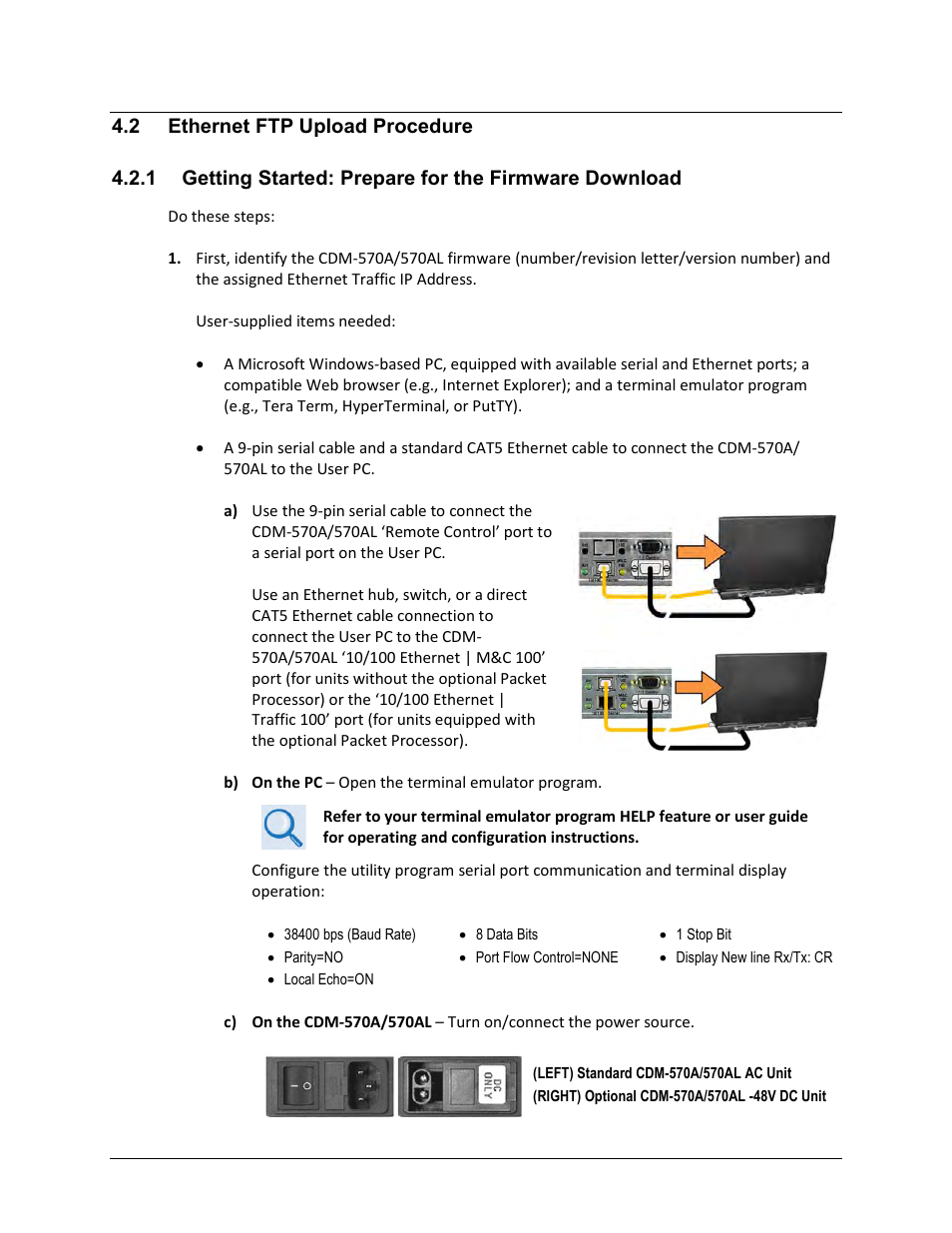 2 ethernet ftp upload procedure | Comtech EF Data CDM-570A User Manual | Page 87 / 618