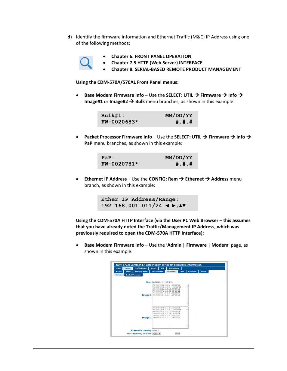 Comtech EF Data CDM-570A User Manual | Page 88 / 618