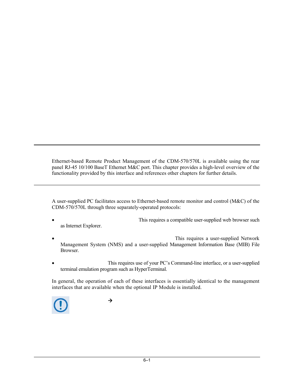 1 introduction, 2 ethernet management interface protocols | Comtech EF Data CDM-570 User Manual | Page 139 / 512