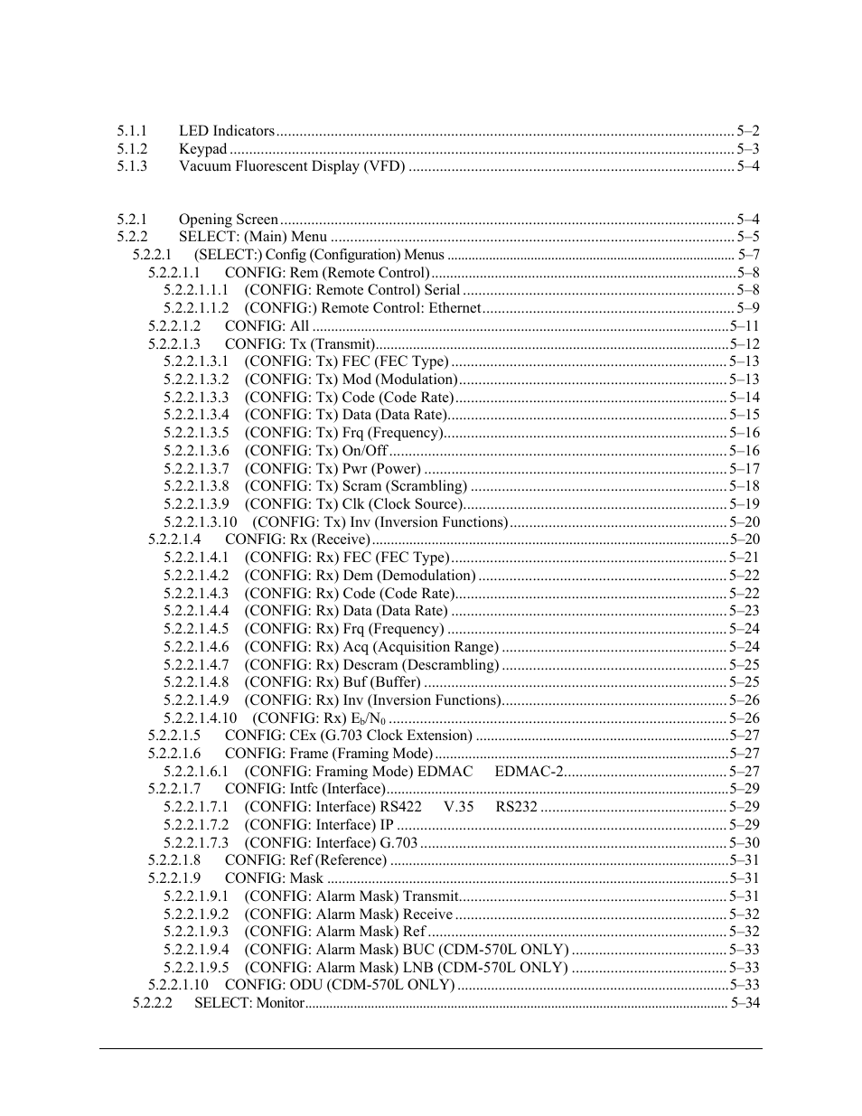 Comtech EF Data CDM-570 User Manual | Page 14 / 512