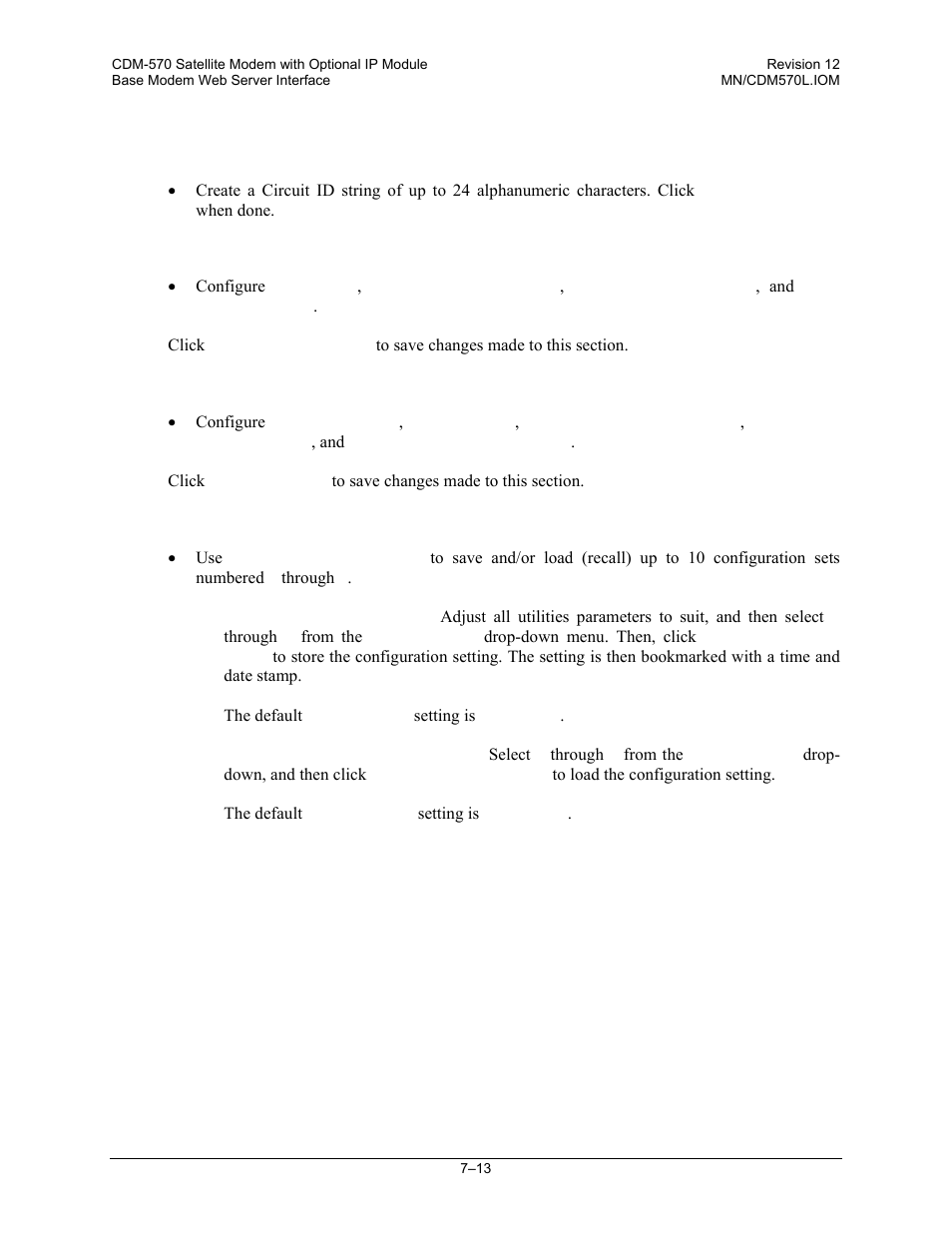 Comtech EF Data CDM-570 User Manual | Page 161 / 512