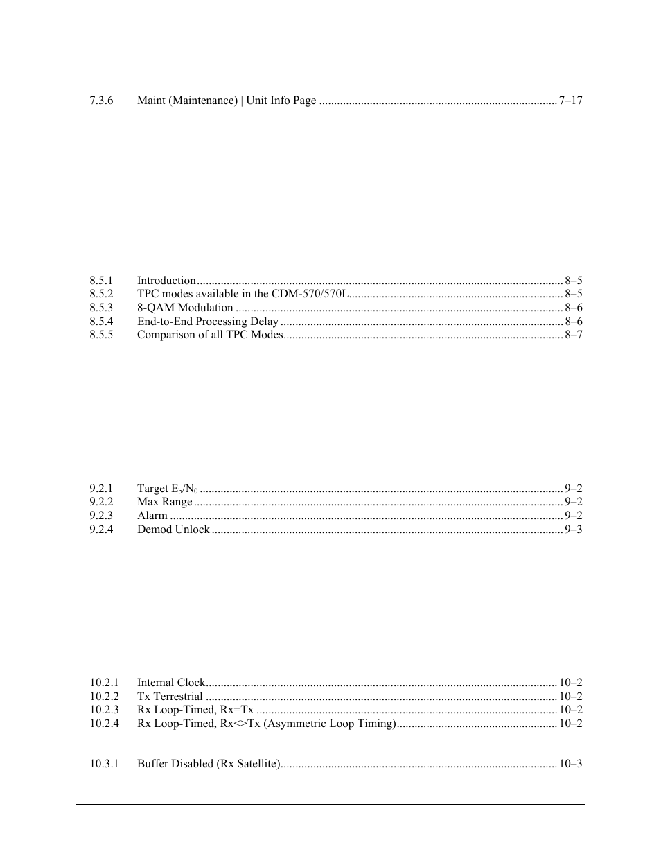 Comtech EF Data CDM-570 User Manual | Page 17 / 512