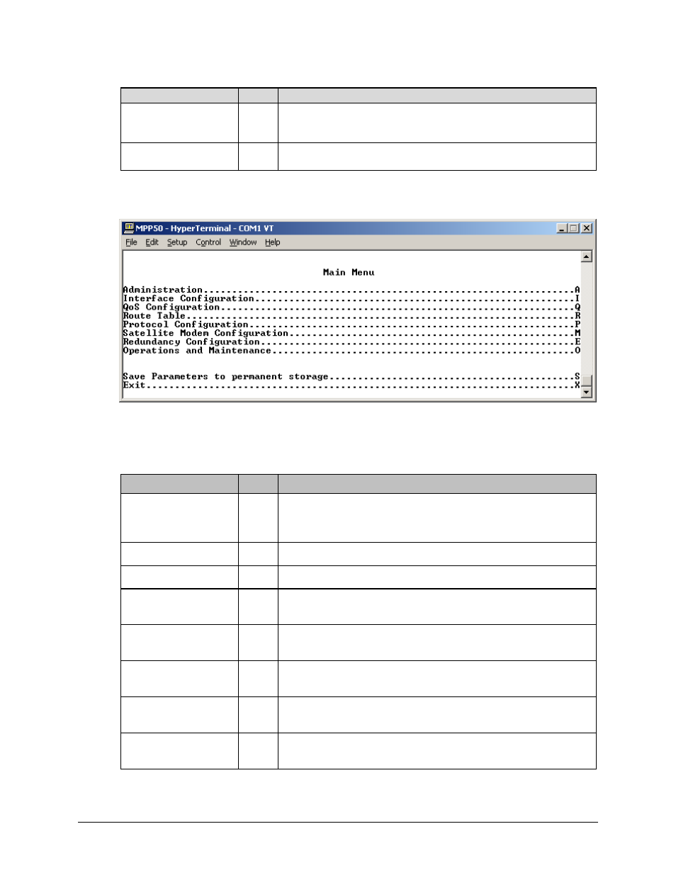 1 main menu page | Comtech EF Data CDM-570 User Manual | Page 273 / 512