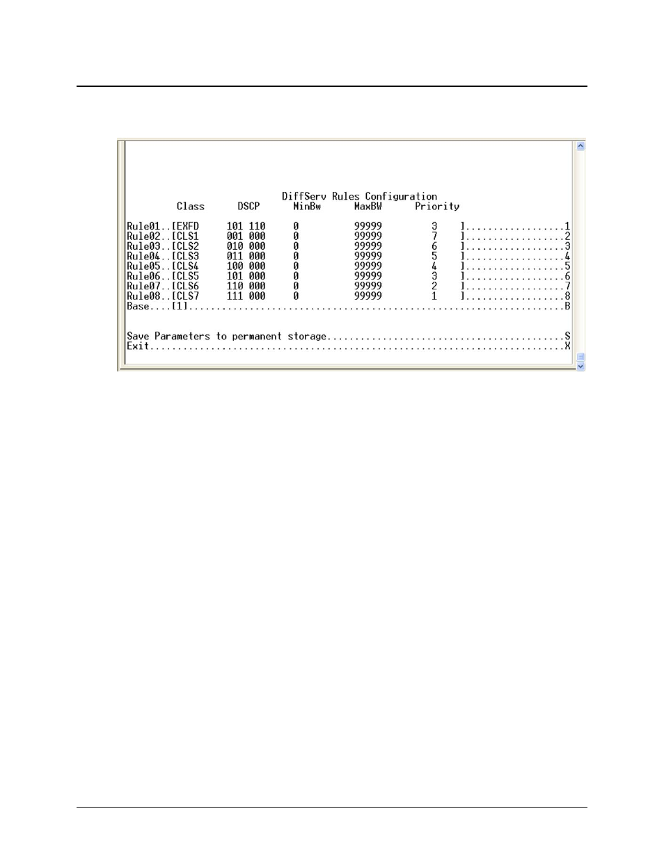 3 diffserv rules configuration page | Comtech EF Data CDM-570 User Manual | Page 296 / 512