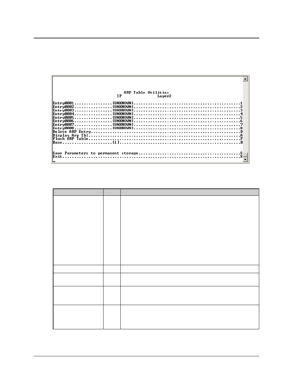 2 arp table utilities page | Comtech EF Data CDM-570 User Manual | Page 303 / 512