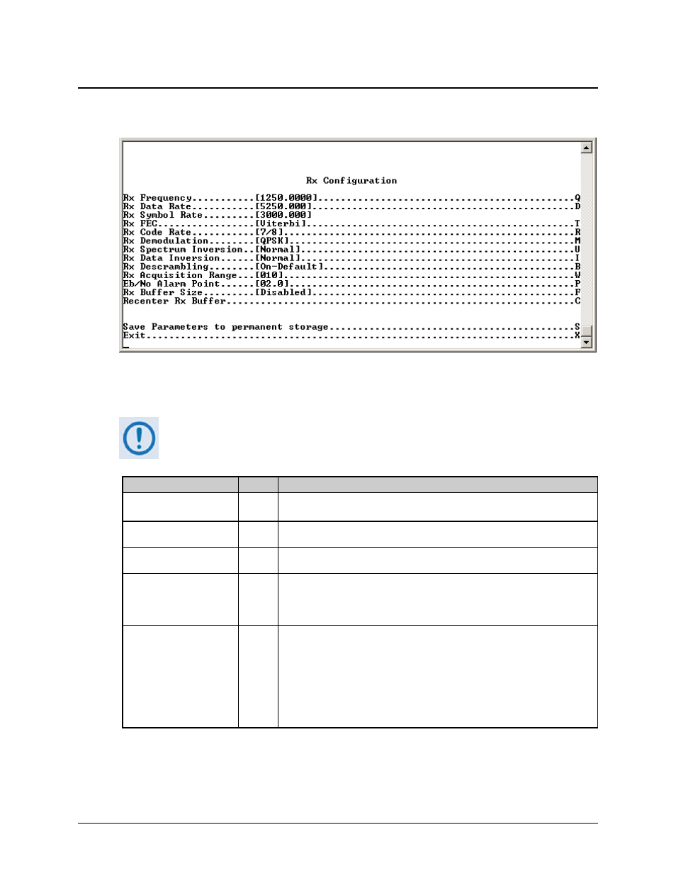 2 rx configuration page | Comtech EF Data CDM-570 User Manual | Page 311 / 512