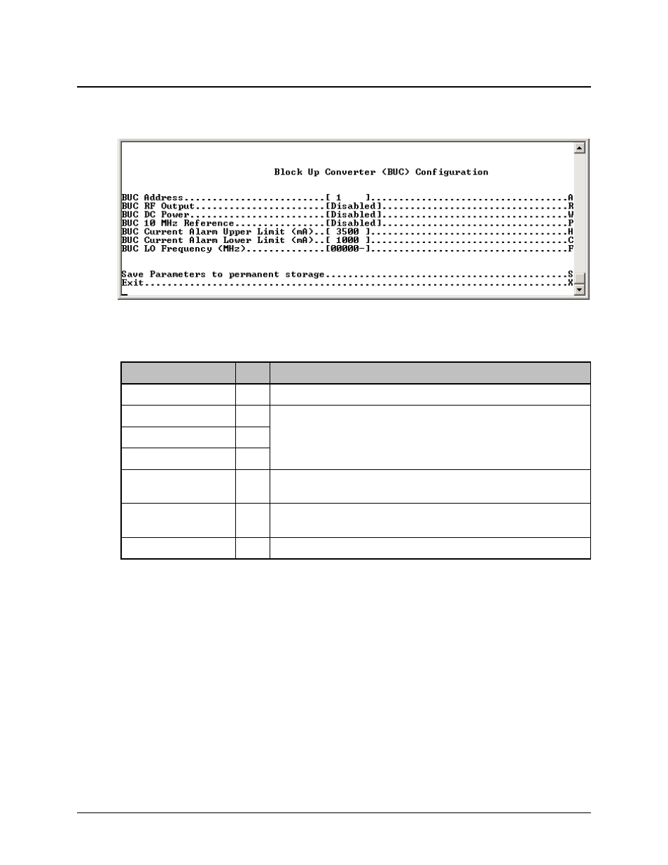 7 block up converter (buc) configuration | Comtech EF Data CDM-570 User Manual | Page 317 / 512