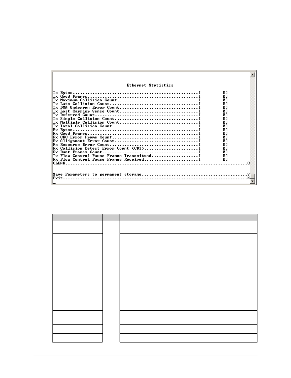 3 ethernet statistics page | Comtech EF Data CDM-570 User Manual | Page 329 / 512