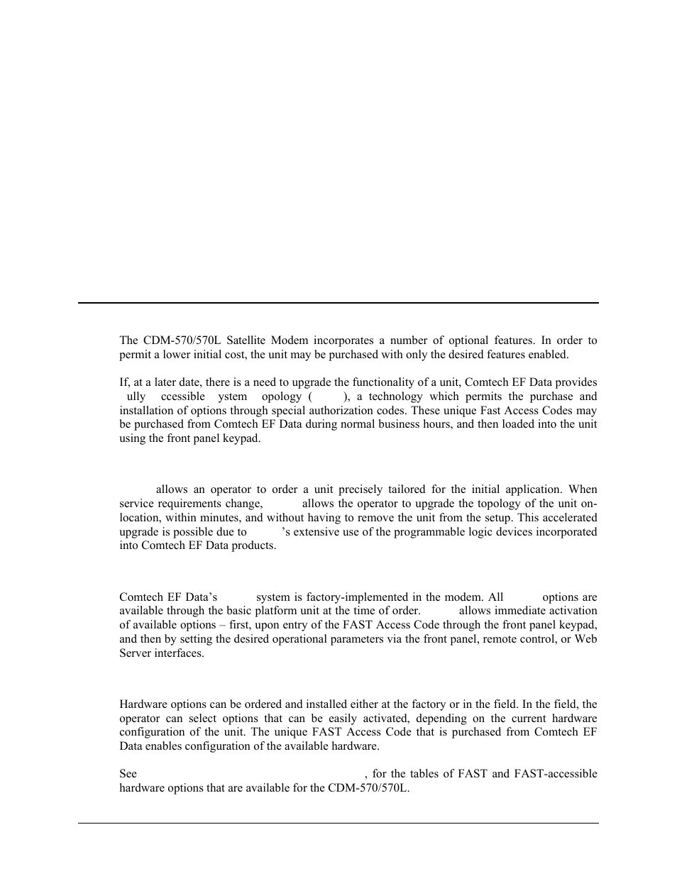 Appendix c. fast activation procedure, C.1 fast system overview | Comtech EF Data CDM-570 User Manual | Page 347 / 512