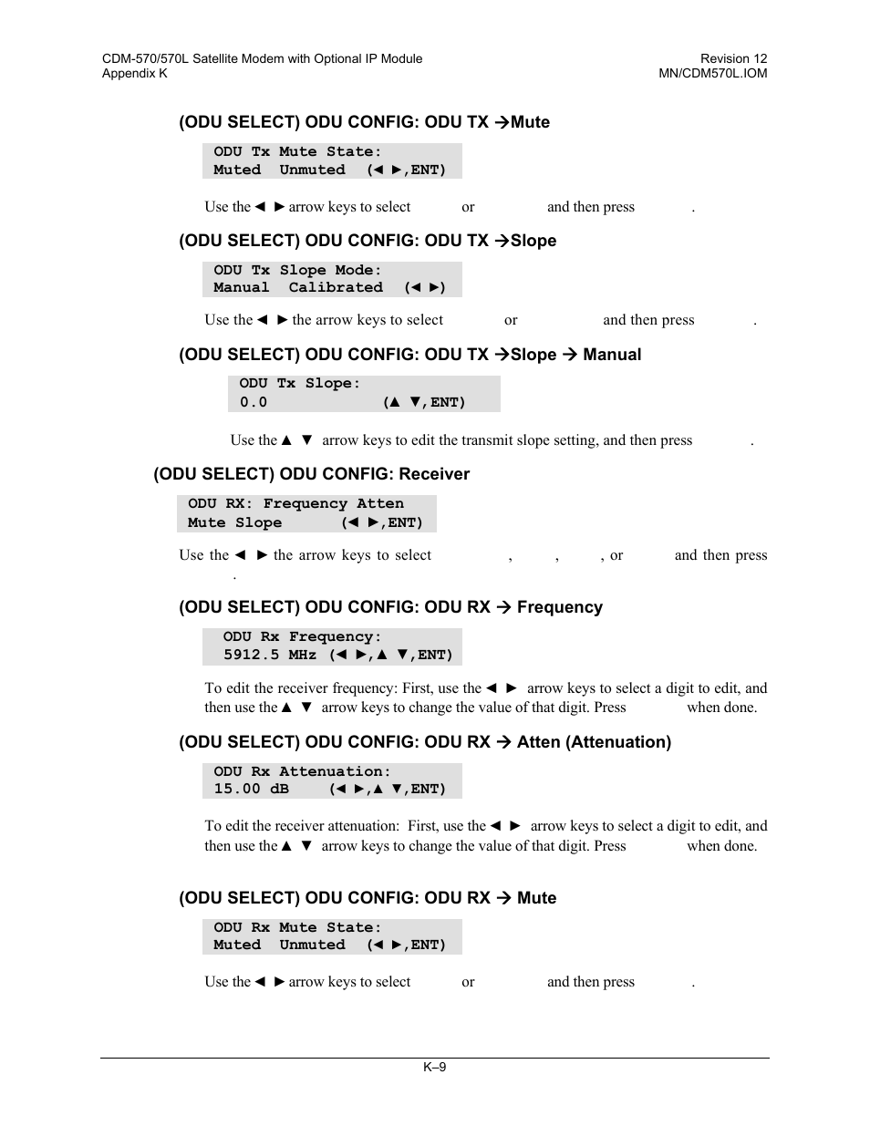 Comtech EF Data CDM-570 User Manual | Page 471 / 512